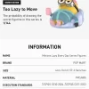 Figurines de la série Minions Lazy Every Day