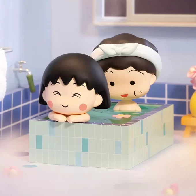 Figurines de la série The Time With You de Chibi Maruko Chan