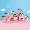 Figurines de la série The Time With You de Chibi Maruko Chan