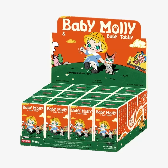 Figurines des séries Baby Molly et Baby Tabby