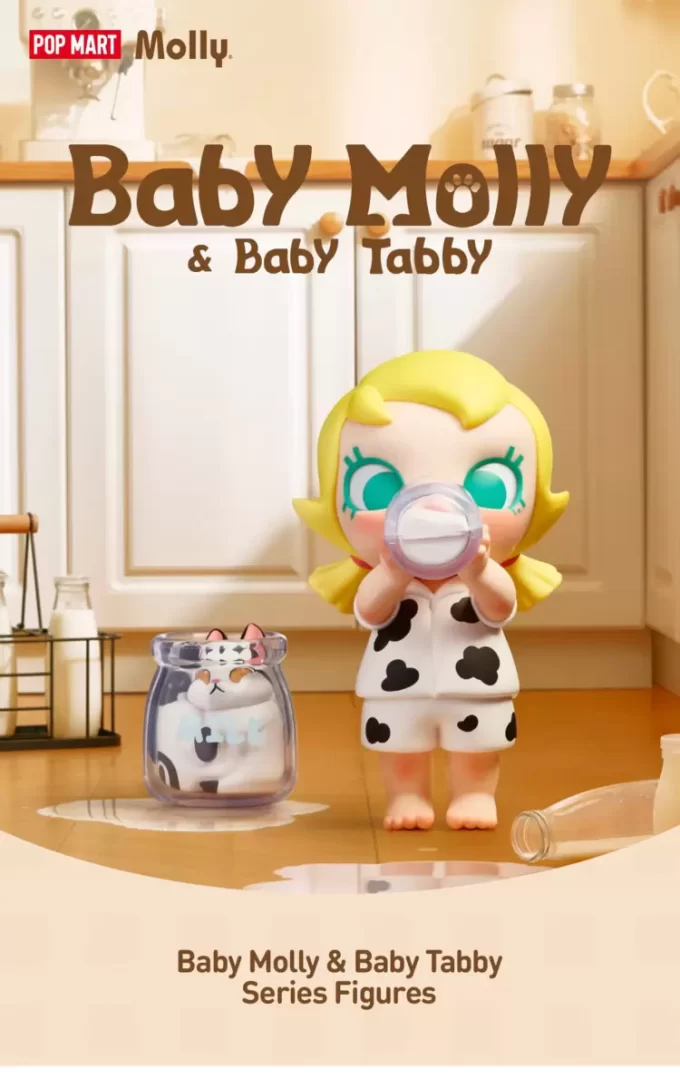 Figurines des séries Baby Molly et Baby Tabby