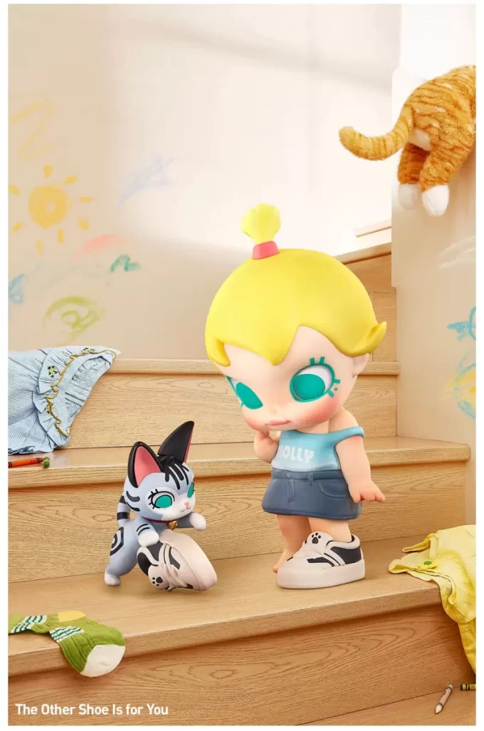 Figurines des séries Baby Molly et Baby Tabby