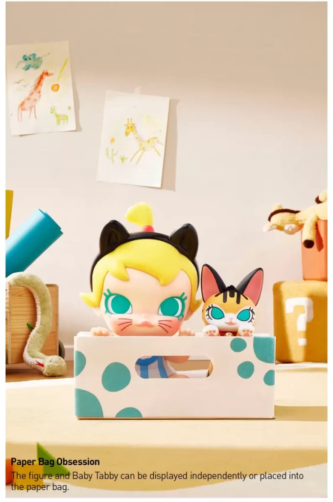 Figurines des séries Baby Molly et Baby Tabby