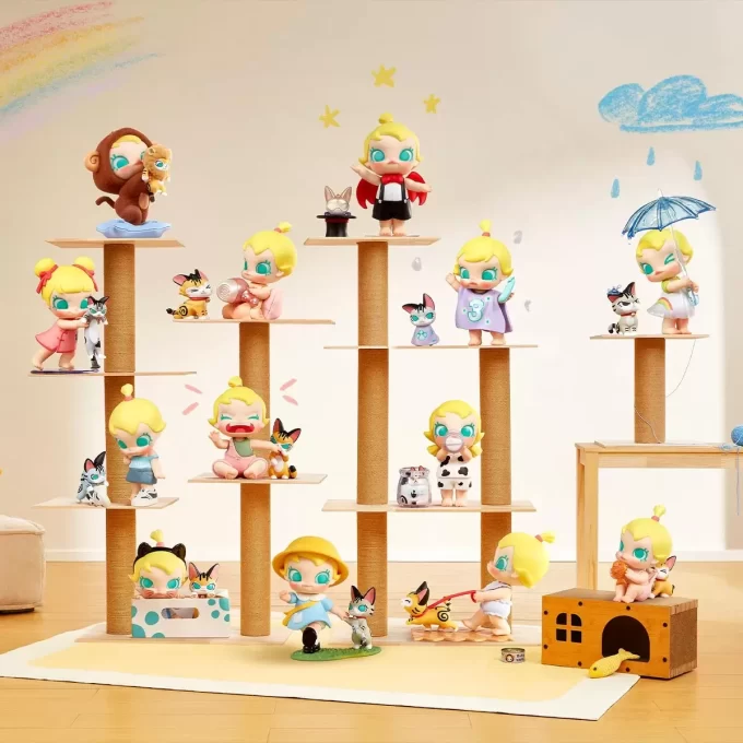 Figurines des séries Baby Molly et Baby Tabby