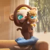 Figurines des séries Baby Molly et Baby Tabby