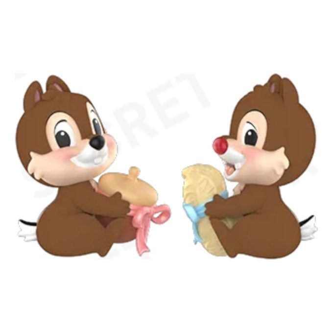 Figurines Disney Chip & Dale Fun Loving Brother Series « Cadeau d&rsquo;échange » Édition secrète