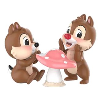 Figurines Disney Tic et Tac Fun Loving Brothers Series « Table Champignon »