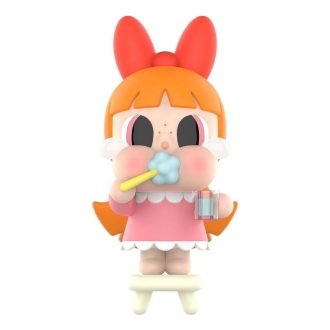 Figurines en vinyle Pop Mart x Powerpuff Girls CryBaby « Brushing Teeth Blossom »