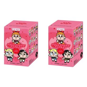 Figurines en vinyle Pop Mart x Powerpuff Girls CryBaby, coffret scellé (2 boîtes aveugles)