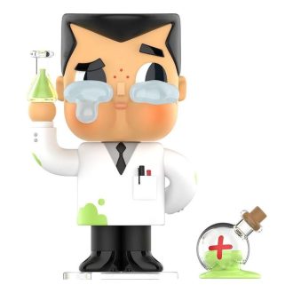 Figurines en vinyle Pop Mart x Powerpuff Girls CryBaby « Professeur Utoniun »