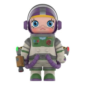 Figurines Pop Mart x Disney Mega Space Molly 1000% Buzz l&rsquo;Éclair Édition Spéciale
