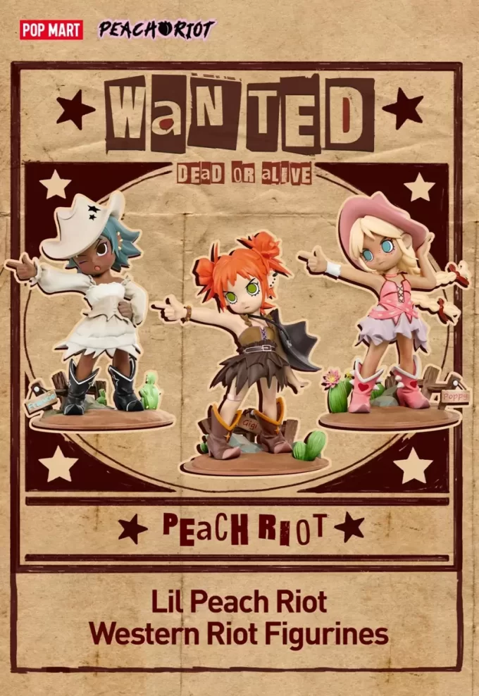 Figurines Western Riot de Lil Peach Riot