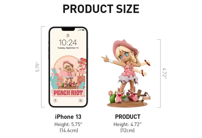 Figurines Western Riot de Lil Peach Riot