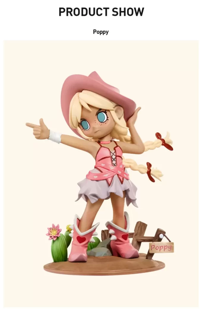 Figurines Western Riot de Lil Peach Riot