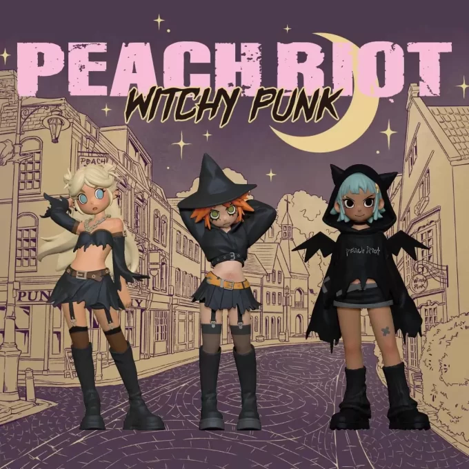Figurines Witchy Punk de Peach Riot