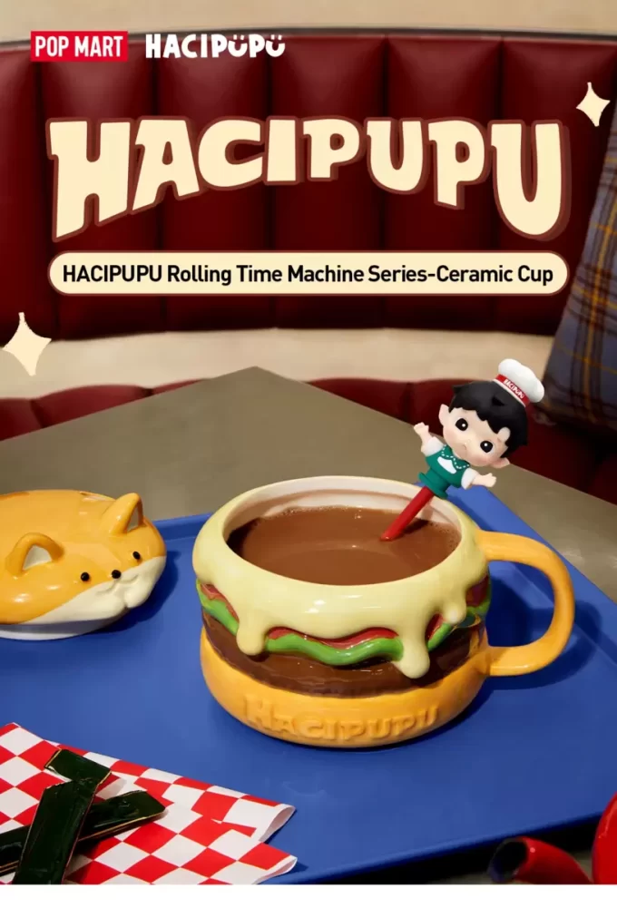 HACIPUPU – Série Rolling Time Machine – Tasse en céramique HACIPUPU – Série Rolling Time Machine – Tasse en céramique