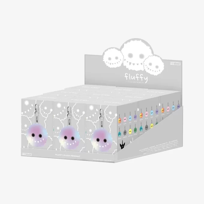 Pendentif en peluche INSTINCTOY FLUFFY