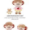Jouet en peluche de la série Standard Love Dance Daily Work