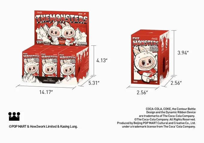 LA SÉRIE MONSTRES COCA-COLA – Boîte aveugle en vinyle LA SÉRIE MONSTRES COCA-COLA – Boîte aveugle en vinyle