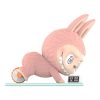 Labubu Lazy Yoga « Rouleau pour abdominaux »