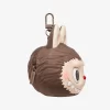 LABUBU Originals – Étui pour écouteurs en silicone marron