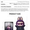 LABUBU × PRONOUNCE – Poupée en peluche en vinyle WINGS OF FANTASY LABUBU × PRONOUNCE – Poupée en peluche en vinyle WINGS OF FANTASY