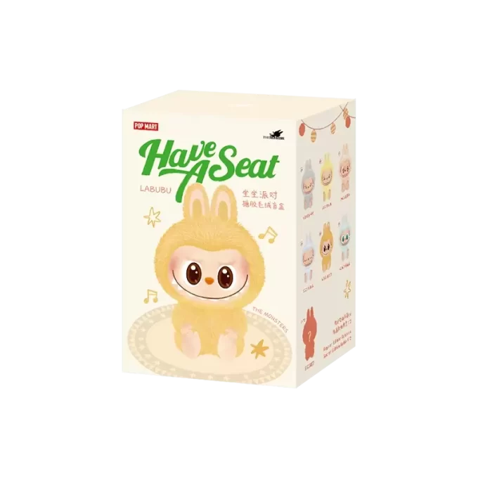 LES MONSTRES – Boîte aveugle en peluche en vinyle « Have A Seat » LES MONSTRES – Boîte aveugle en peluche en vinyle « Have A Seat »