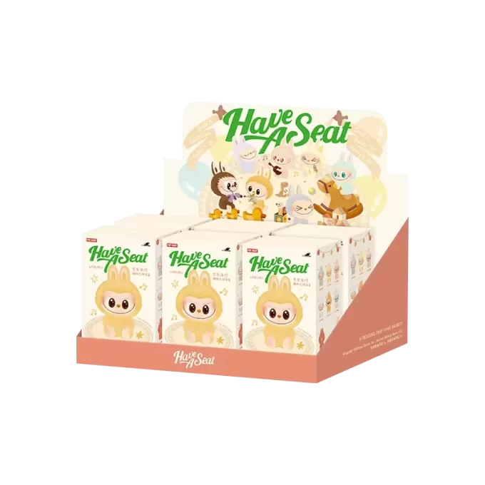 LES MONSTRES – Boîte aveugle en peluche en vinyle « Have A Seat » LES MONSTRES – Boîte aveugle en peluche en vinyle « Have A Seat »