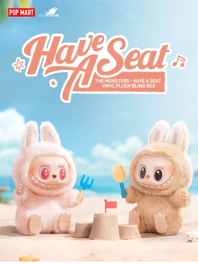 LES MONSTRES – Boîte aveugle en peluche en vinyle « Have A Seat » LES MONSTRES – Boîte aveugle en peluche en vinyle « Have A Seat »