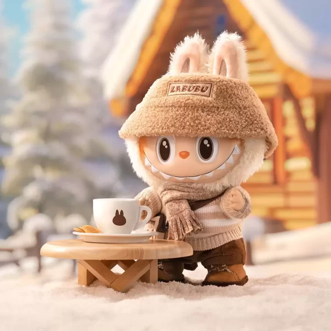 LES MONSTRES – Poupée en peluche en vinyle DRESS BE LATTE