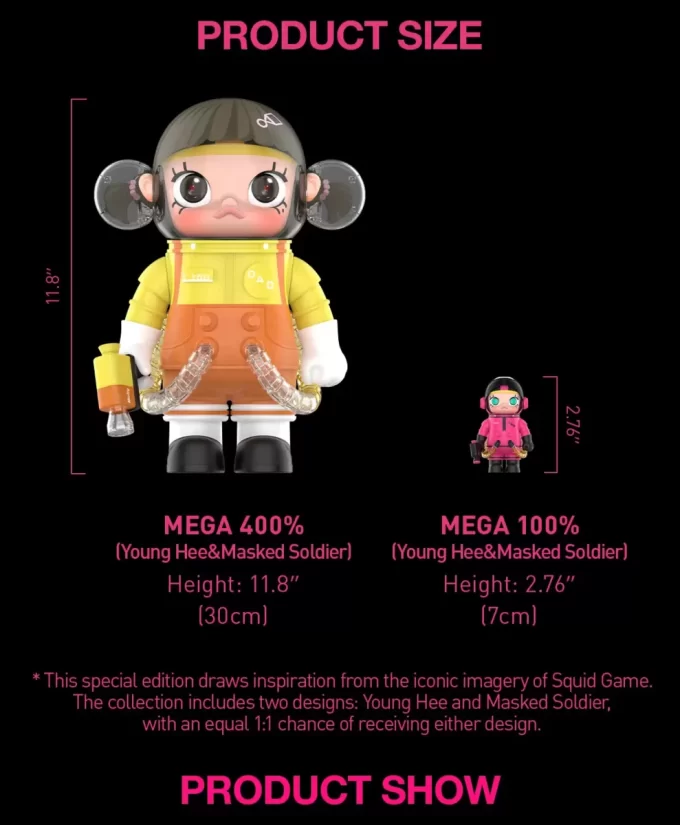 MEGA SPACE MOLLY 400% + 100% Jeu de calmar