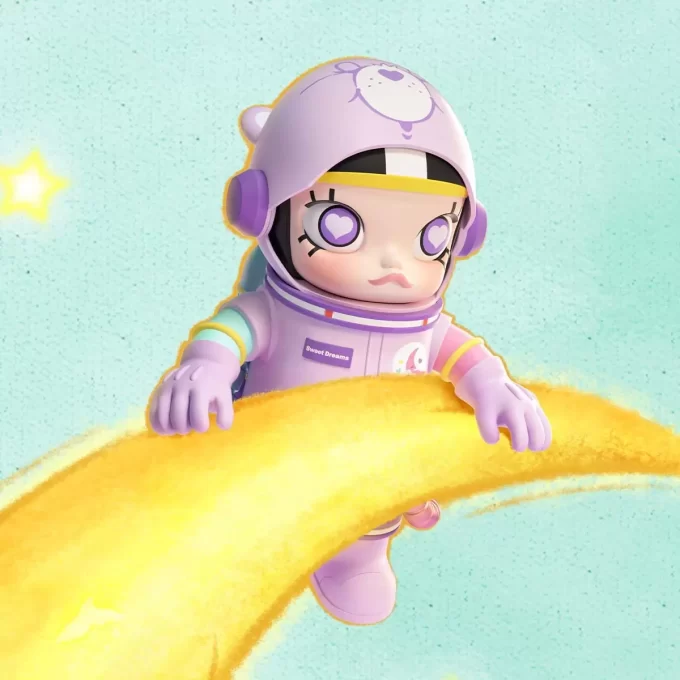 MEGA SPACE MOLLY 400% + 100% Sweet Dream Bears