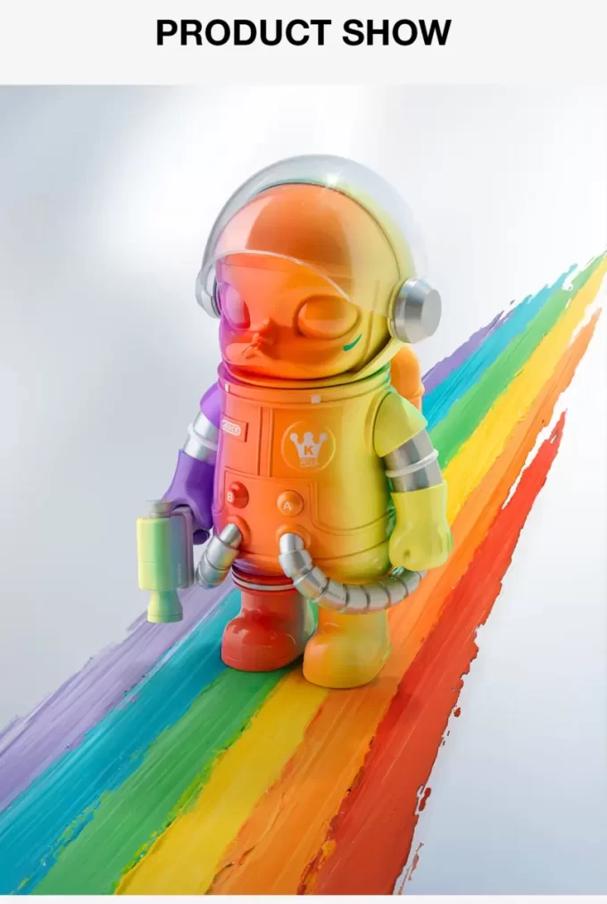 MEGA SPACE MOLLY 400% Arc-en-ciel MEGA SPACE MOLLY 400% Arc-en-ciel