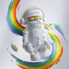 MEGA SPACE MOLLY 400% Arc-en-ciel MEGA SPACE MOLLY 400% Arc-en-ciel