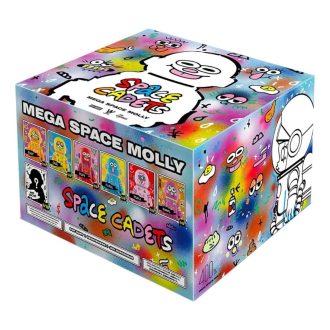 Mega Space Molly 400 % Jon Burgerman Space Cadets Coffrets scellés (6 boîtes aveugles)