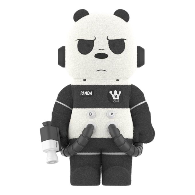 Mega Space Molly 400% Ours pour un et un pour tous « Panda »