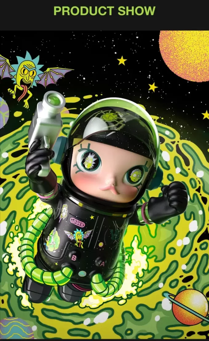 MEGA SPACE MOLLY 400% Rick et Morty MEGA SPACE MOLLY 400% Rick et Morty