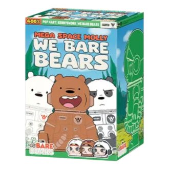 Mega Space Molly 400% We Bare Bears Coffret scellé (1 boîte aveugle)