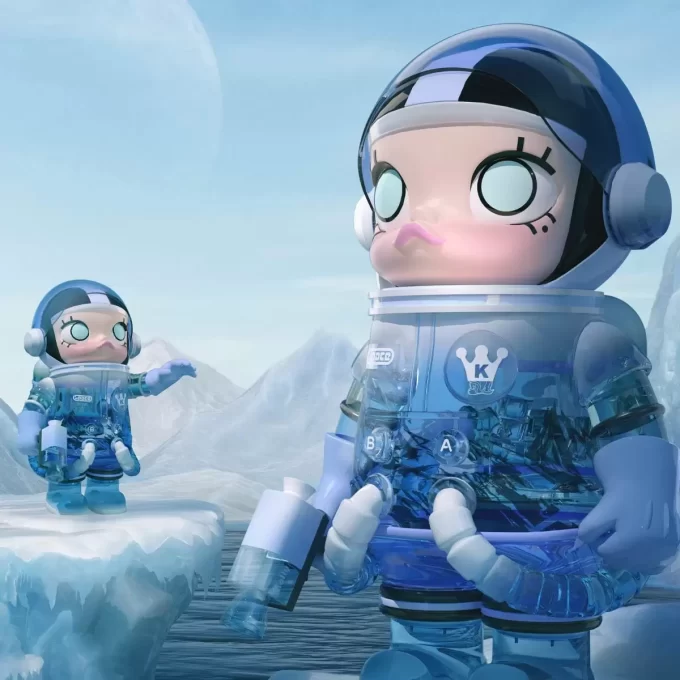 MÉGA COLLECTION 1000% ESPACE MOLLY Glacier