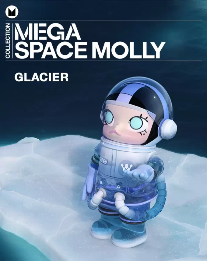 MÉGA COLLECTION 1000% ESPACE MOLLY Glacier