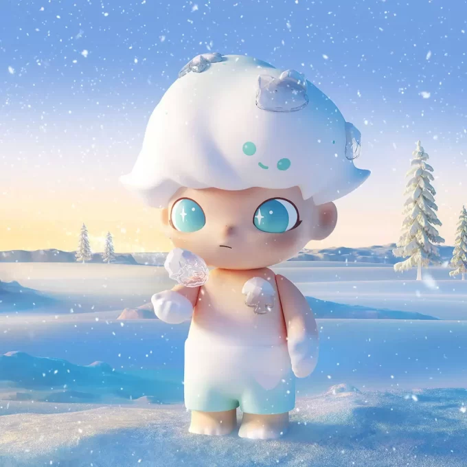 MÉGA COLLECTION 1000% JUST DIMOO Bonhomme de neige MÉGA COLLECTION 1000% JUST DIMOO Bonhomme de neige