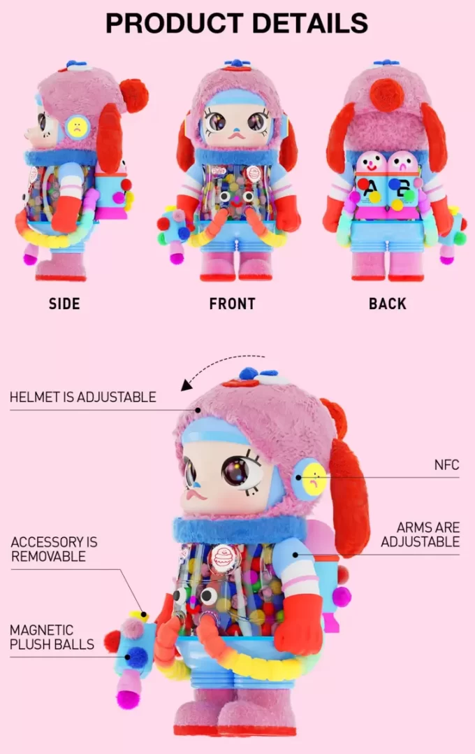 MÉGA ESPACE MOLLY 1000% Jon Burgerman MÉGA ESPACE MOLLY 1000% Jon Burgerman