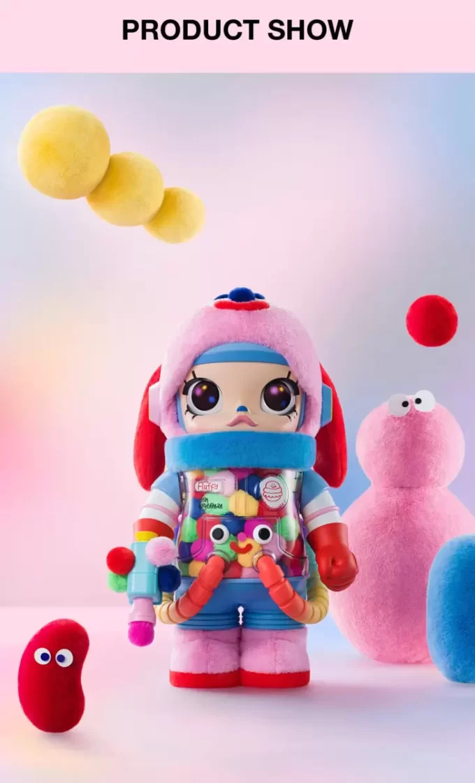 MÉGA ESPACE MOLLY 1000% Jon Burgerman MÉGA ESPACE MOLLY 1000% Jon Burgerman