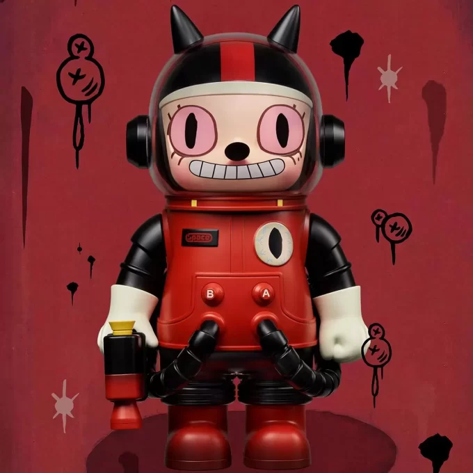 MÉGA ESPACE MOLLY 400% Gary Baseman