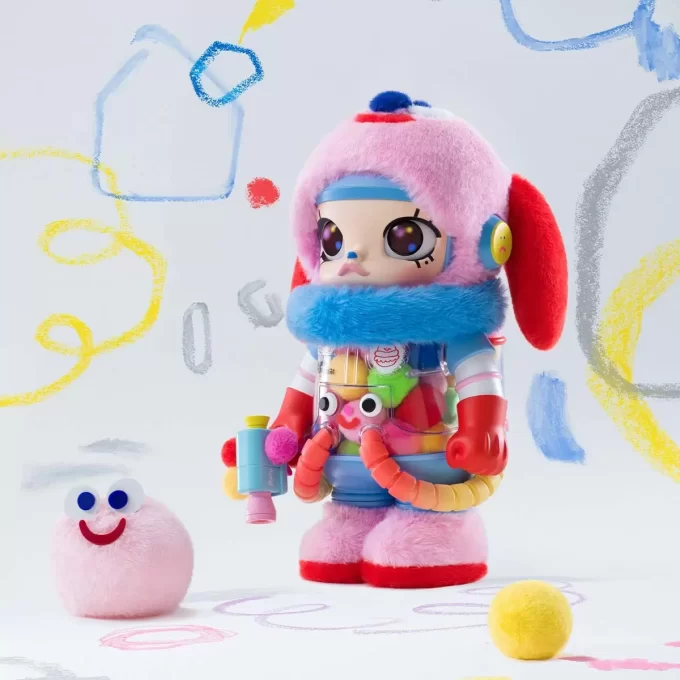 MÉGA ESPACE MOLLY 400% Jon Burgerman MÉGA ESPACE MOLLY 400% Jon Burgerman