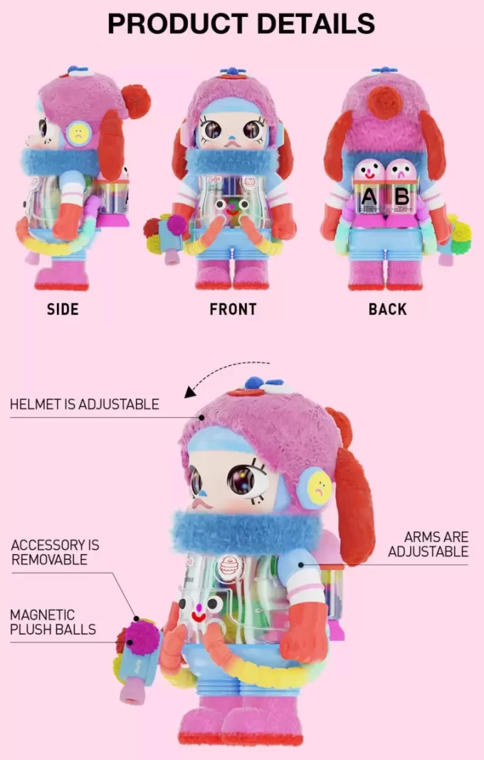 MÉGA ESPACE MOLLY 400% Jon Burgerman MÉGA ESPACE MOLLY 400% Jon Burgerman