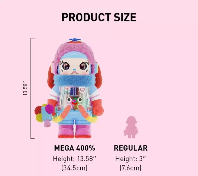 MÉGA ESPACE MOLLY 400% Jon Burgerman MÉGA ESPACE MOLLY 400% Jon Burgerman