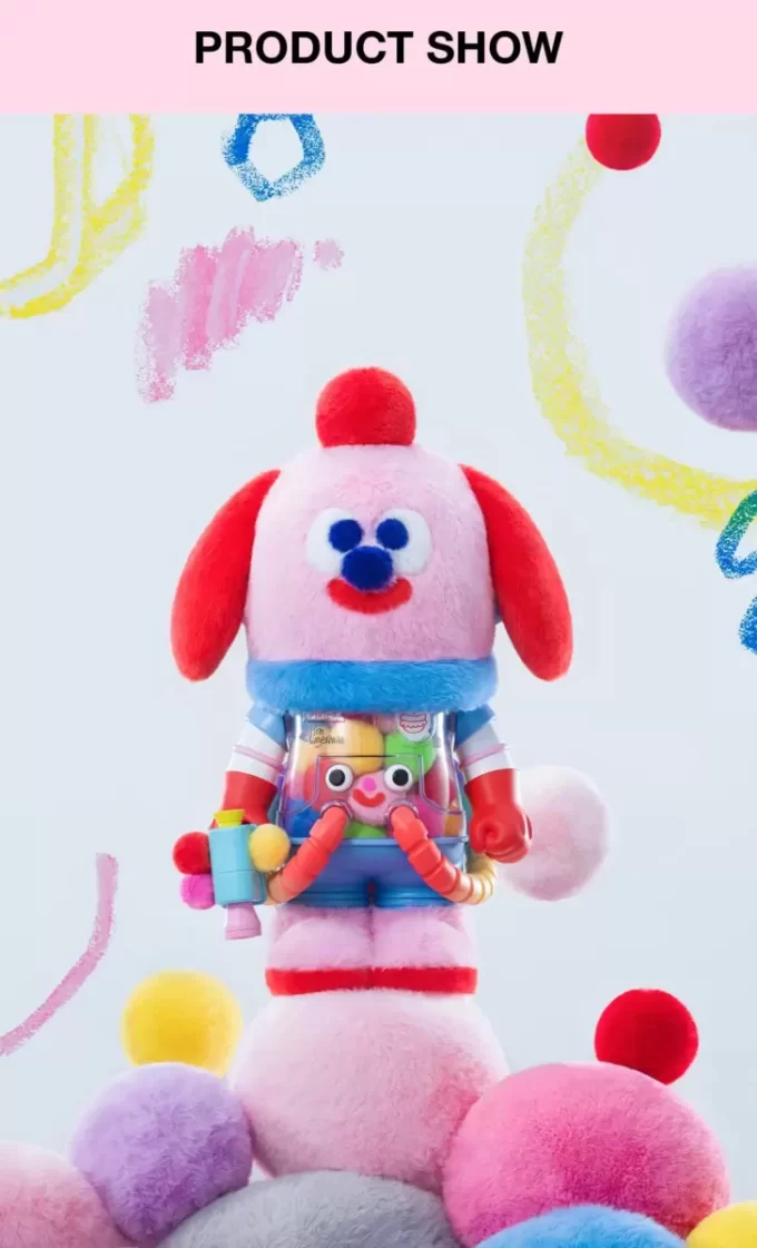MÉGA ESPACE MOLLY 400% Jon Burgerman MÉGA ESPACE MOLLY 400% Jon Burgerman
