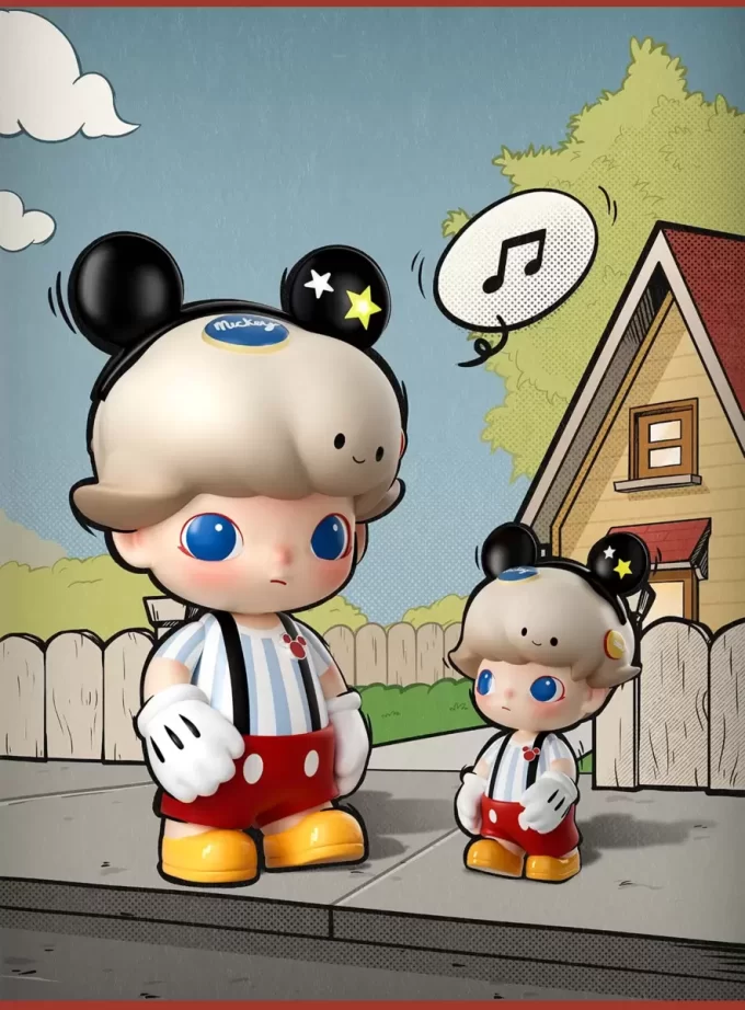 MÉGA JUSTE DIMOO 1000% Mickey Mouse