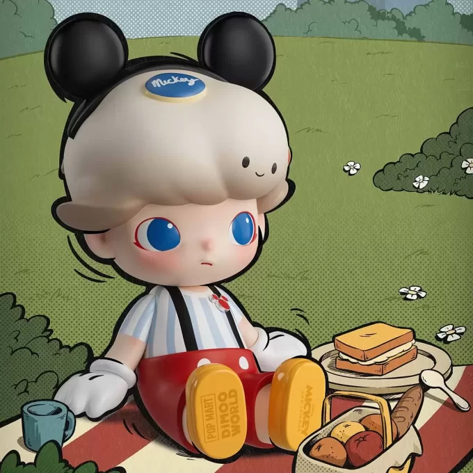MÉGA JUSTE DIMOO 1000% Mickey Mouse
